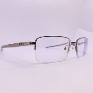 Oakley Gauge 5.1 Eyeglasses Frames OX5125-0254 Pewter 54-17-142 Half Rim